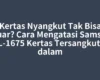 Kertas Nyangkut Tak Bisa Keluar? Cara Mengatasi Samsung ML-1675 Kertas Tersangkut di dalam